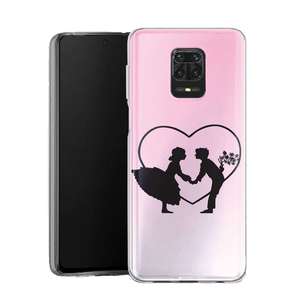Coque pour Xiaomi Note 9 Love Story | Housse Silicone, Etui Antichoc / Motif pour les amoureux - XIAOMI REDMI NOTE 9